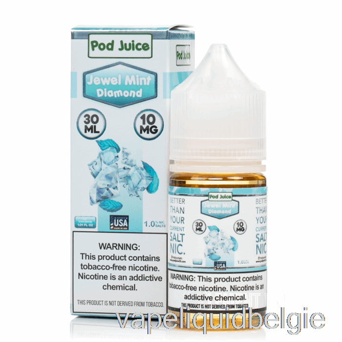 Vape België Juweel Mint Diamant - Peulensap - 30ml 10mg